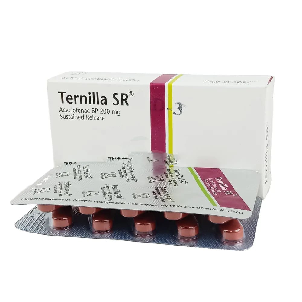 Tablet Ternilla SR 200mg (30pcs)